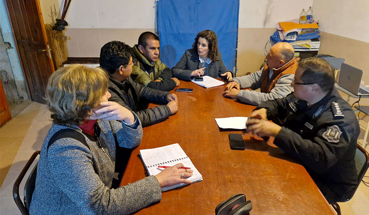 Fotografía: Tras los hechos en La Poma se tomaron medidas de contención y acciones inmediatas