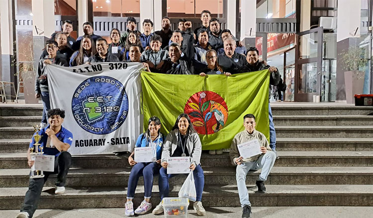 Fotografía Robótica: destacan la labor que lleva adelante la escuela técnica 3120 de Aguaray