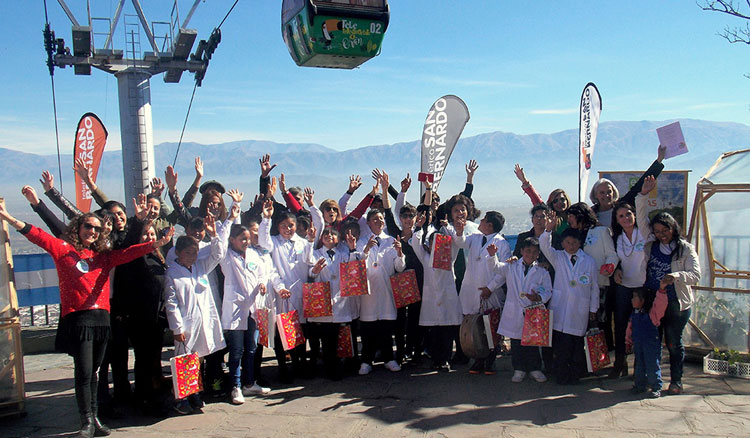 Alumnos de Potrero de Uriburu prometieron cuidar el ambiente